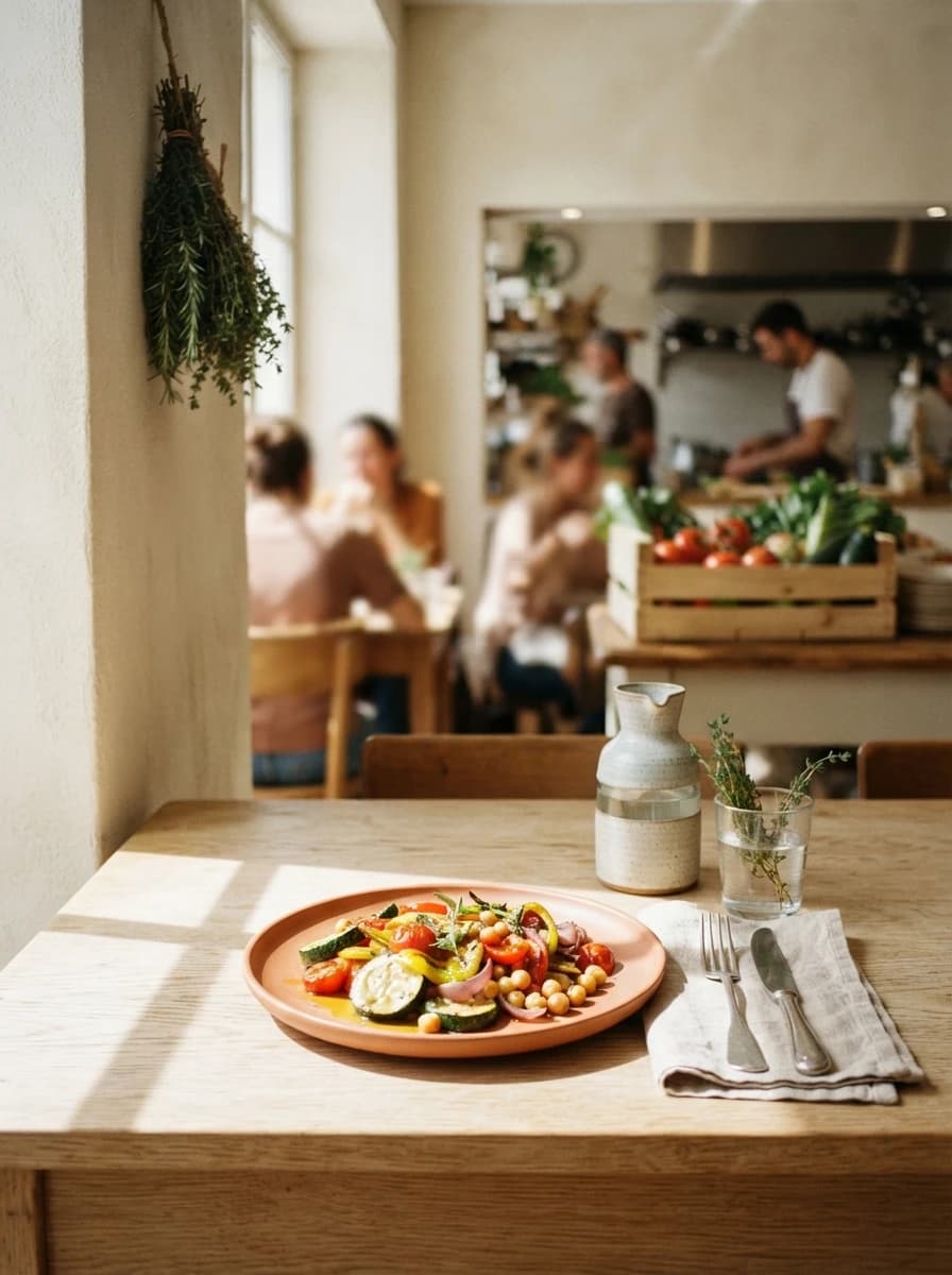 Terra — Plant-forward canteen, market and raw materials.